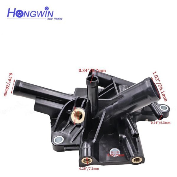 غلاف ترموستات تبريد المحرك لنيسان ركس فيرسا ، 11060-5RB0A ، 110605RB0A ، 22630-JA10A ، N18 ، N18X ، P15B ،