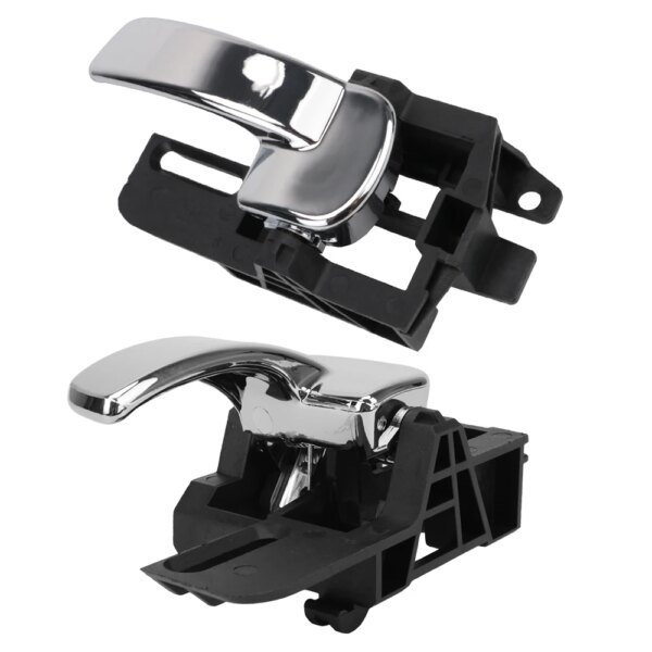 لنيسان قاشقاي J10 2007 2008 2009 2010 2011 2012 2013 80670JD00E 80671JD00E مقبض السيارة الداخلي 2 قطعة مقابض الأبواب الداخلية