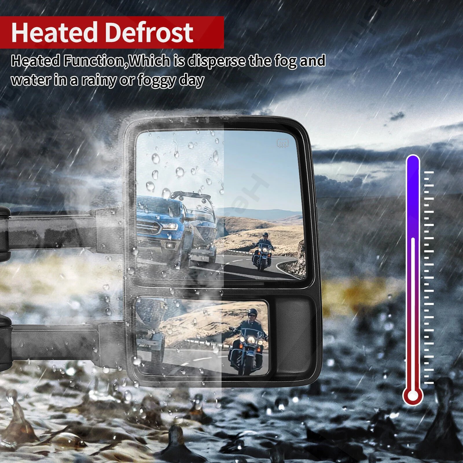 مرايا سحب أزواج لـ F250 ، F350 ، F450 ، F550 ، قوة فائقة ، إشارة دخان ساخنة ، من من من من من من ؟ ، من من من من من ؟ ؟ ، ؟ ، ؟ ، ؟ ،