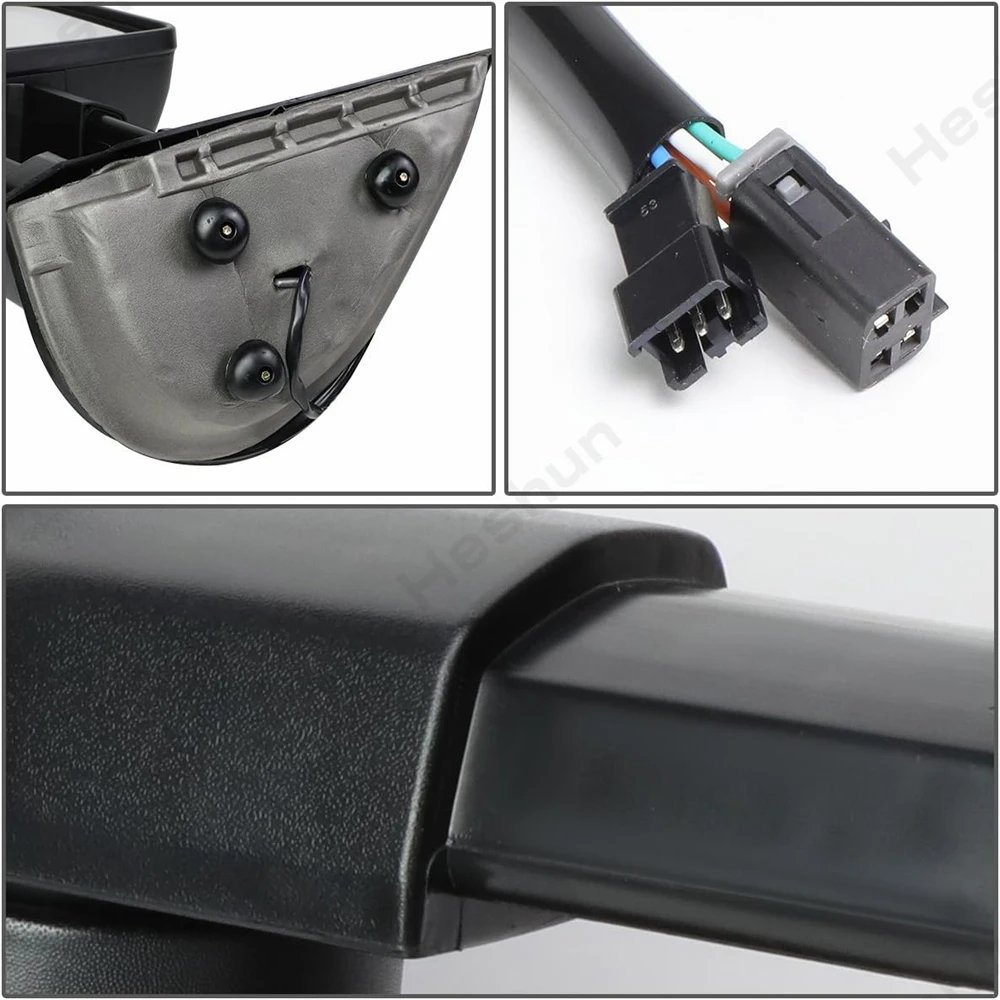 مرايات جر لـ 1988 1989 - 2000 2001 تشيفي تاهو جي إم سي سوبان C/K 1500 2500 3500 يوكون الطاقة ساخنة بدوره إشارة مرآة جانبية