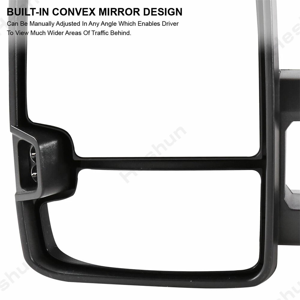 مرايات جر لـ 1988 1989 - 2000 2001 تشيفي تاهو جي إم سي سوبان C/K 1500 2500 3500 يوكون الطاقة ساخنة بدوره إشارة مرآة جانبية