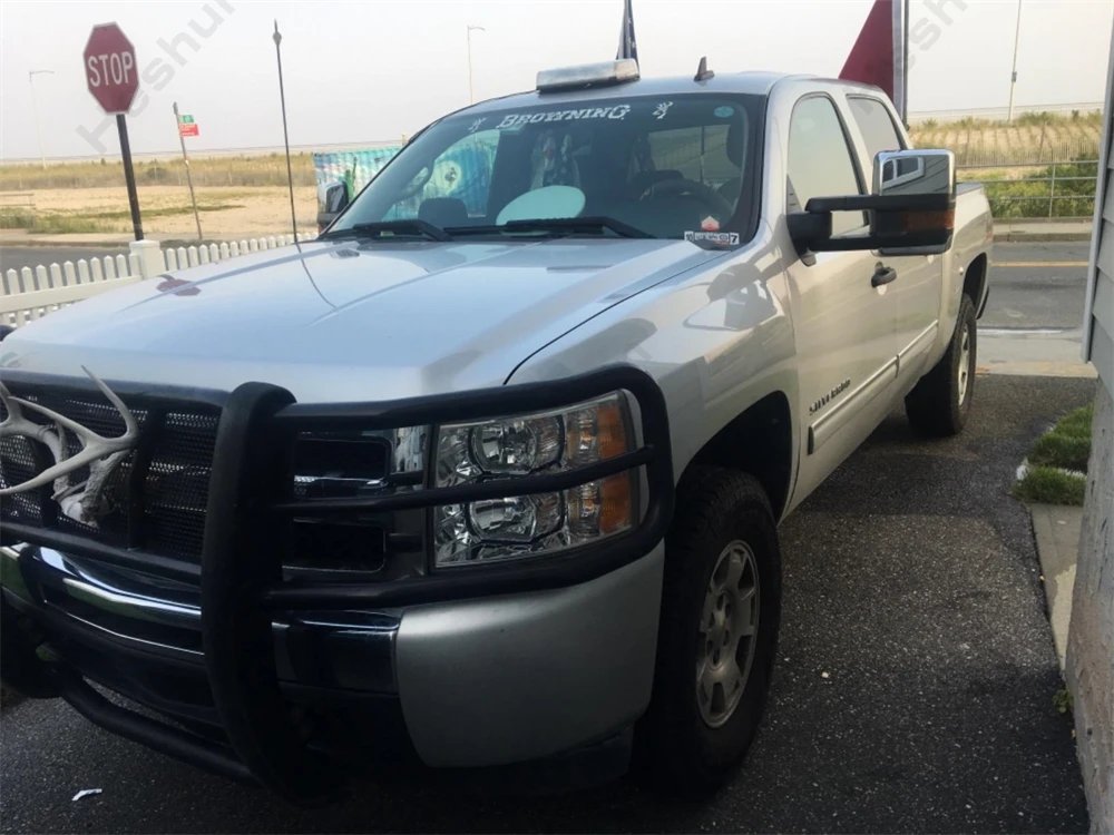 الطاقة مصباح إشارة LED ساخنة ، سحب المرايا لجي إم سي يوكون ، سييرا ، شيفروليه ، سيلفرادو ، تاهو ، الضواحي ، 2007 ، 2014 ، 2015-2016 ، 2 قطعة