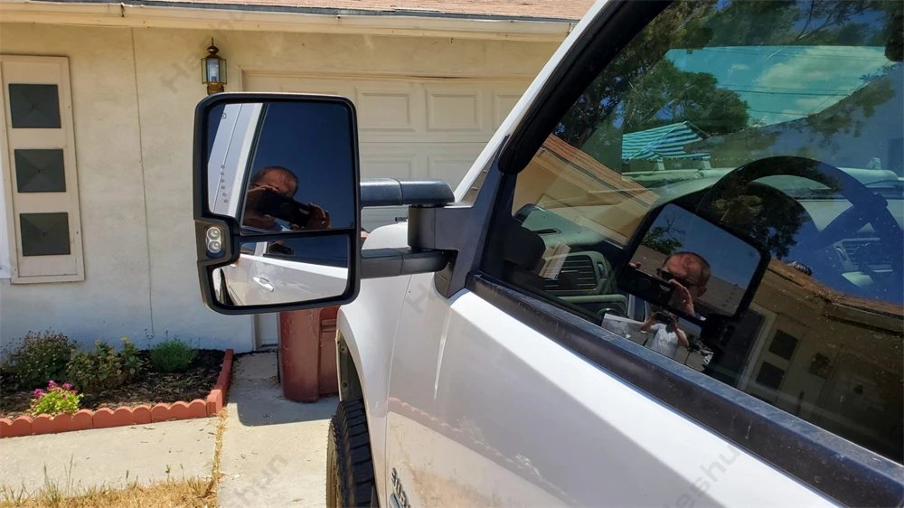 الطاقة مصباح إشارة LED ساخنة ، سحب المرايا لجي إم سي يوكون ، سييرا ، شيفروليه ، سيلفرادو ، تاهو ، الضواحي ، 2007 ، 2014 ، 2015-2016 ، 2 قطعة