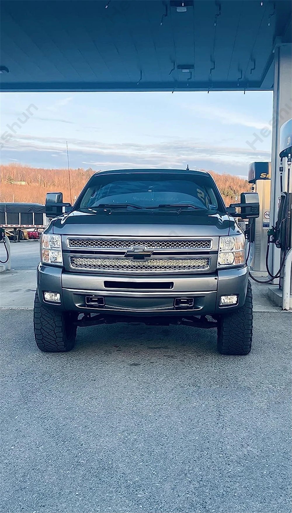 مرايات جر 2007-2014 تشيفي سيلفرادو 1500 جي ام سي يوكون 2500 سييرا 1500 قابلة للتمديد طاقة ساخنة إشارة ضوء مرآة جانبية