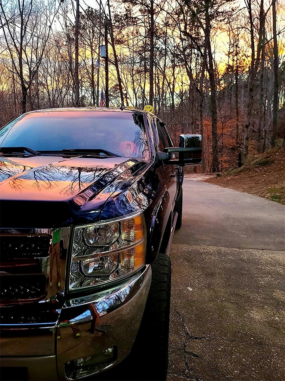 ل جي إم سي يوكون سييرا شيفروليه سيلفرادو أفالانش تاهو الضواحي 2007 -2014 2 قطع سحب المرايا الطاقة ساخنة LED إشارة ضوء