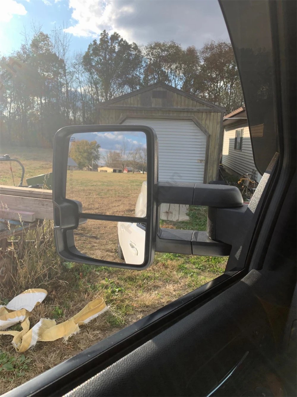 ل جي إم سي يوكون سييرا شيفروليه سيلفرادو أفالانش تاهو الضواحي 2007 -2014 2 قطع سحب المرايا الطاقة ساخنة LED إشارة ضوء