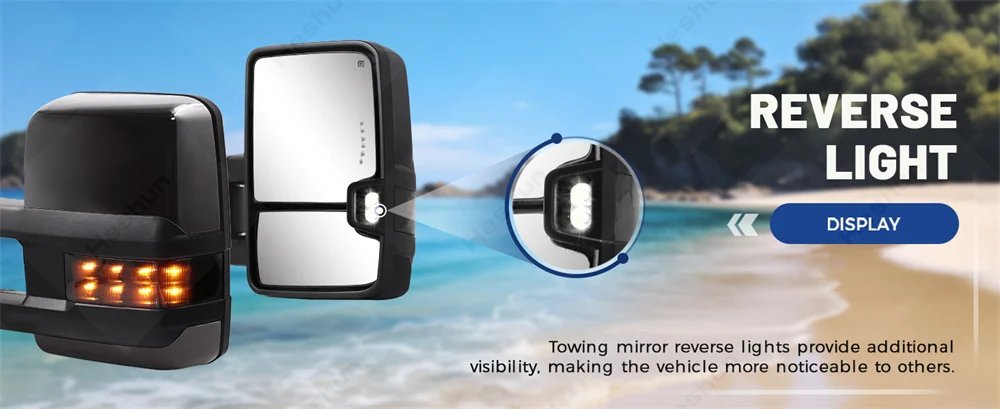 مرآة خلفية مدفئة بالطاقة ، زوج مرايا سحب لسيارة تشيفي سيلفرادو في الضواحي تاهو جي إم سي سييرا 1500 2500 3500 HD يوكون 2007 2008-2013 مرآة خلفية مدفئة بالطاقة ، زوج مرايا سحب لسيارة تشيفي سيلفرادو في الضواحي تاهو جي إم سي سييرا 1500 2500 3500 HD يوكون 2007 2008-2013