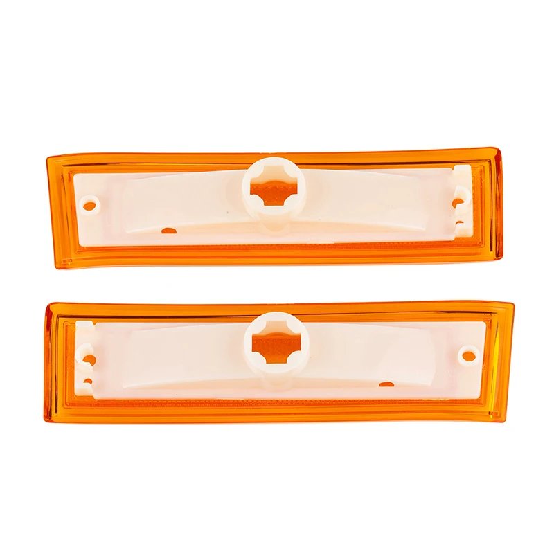 ضوء علامة جانبية للحاجز الأمامي LED ، مصباح يناسب شيفروليه C10 ، C20 ، C30 ، C1500 ، C2500 ، GMC ، دخان ، أصفر ، أبيض ، 1 زوج