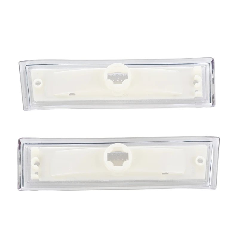 ضوء علامة جانبية للحاجز الأمامي LED ، مصباح يناسب شيفروليه C10 ، C20 ، C30 ، C1500 ، C2500 ، GMC ، دخان ، أصفر ، أبيض ، 1 زوج