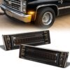 MOVOTOR Led أضواء العلامات الجانبية المدخن عدسة الحاجز الجانب ماركر ل 1981-1991 تشيفي C10 C20 C30 GMC C1500 الضواحي السترة جيمي