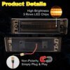 MOVOTOR Led أضواء العلامات الجانبية المدخن عدسة الحاجز الجانب ماركر ل 1981-1991 تشيفي C10 C20 C30 GMC C1500 الضواحي السترة جيمي