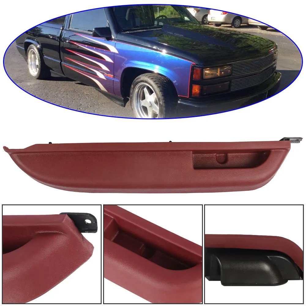 مسند ذراع أمامي لباب السائق الأيسر ، 90-94 ، شاحنة شيفروليه GMC ، سيارة SUV ، أو ، أحمر مسند ذراع أمامي لباب السائق الأيسر ، 90-94 ، شاحنة شيفروليه GMC ، سيارة SUV ، أو ، أحمر