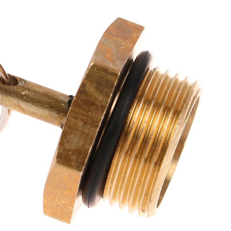 صمام صرف خزان هواء للشاحنة ، مانع للحشف ضد الصدأ ، نوع التبديل ، برغي قابس نحاسي ، قطع غيار السيارات