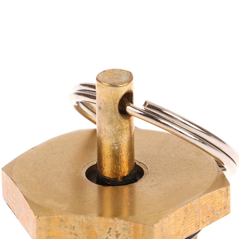 صمام صرف خزان هواء للشاحنة ، مانع للحشف ضد الصدأ ، نوع التبديل ، برغي قابس نحاسي ، قطع غيار السيارات