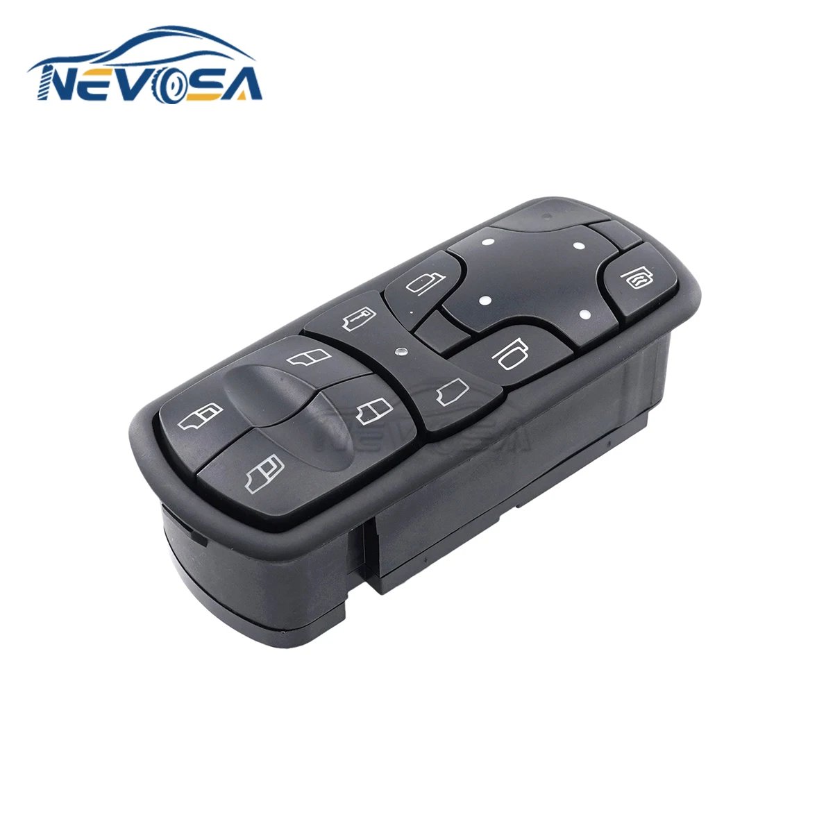 NEVOSA A9438200097 لـ Mercedes-Benz Actros MPII 10 Pins مفتاح طاقة نافذة السيارة لوحة رئيسية 9438200097 ملحقات الشاحنة NEVOSA A9438200097 لـ Mercedes-Benz Actros MPII 10 Pins مفتاح طاقة نافذة السيارة لوحة رئيسية 9438200097 ملحقات الشاحنة