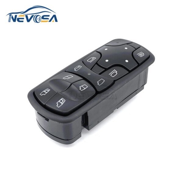 NEVOSA A9438200097 لـ Mercedes-Benz Actros MPII 10 Pins مفتاح طاقة نافذة السيارة لوحة رئيسية 9438200097 ملحقات الشاحنة