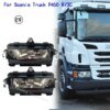 حاجب خلفي أضواء شمس ، RH LH لشاحنة سكانيا ، Sunvisor ، P450 ، R730 ، OEM ، 24V ، 1 V