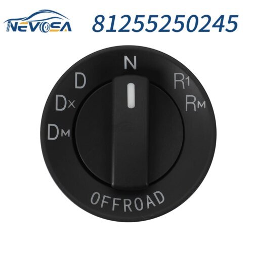 NEVOSA لـ MAN TGA TGX مفتاح قطع غيار الشاحنة 81255250245 81255250272 مفتاح نقل أوتوماتيكي لتعديل التروس مفتاح دوار