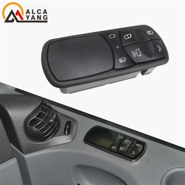 مفتاح رفع النوافذ الكهربائي من Malcayang لمرسيدس بنز أكتروس مبي ، A9438200097 ، جديد