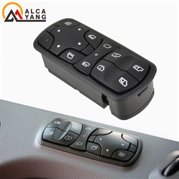 مفتاح رفع النوافذ الكهربائي من Malcayang لمرسيدس بنز أكتروس مبي ، A9438200097 ، جديد