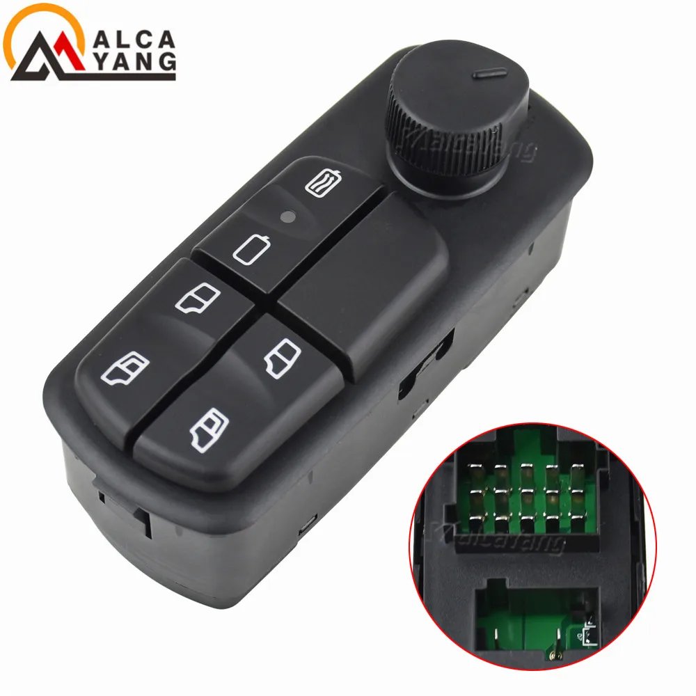 مفتاح نافذة الطاقة الكهربائية لمرسيدس بنز ، اكسسوارات السيارات ، شاحنة ، Axor ، Schown ، A0025452013 ، 0025452013