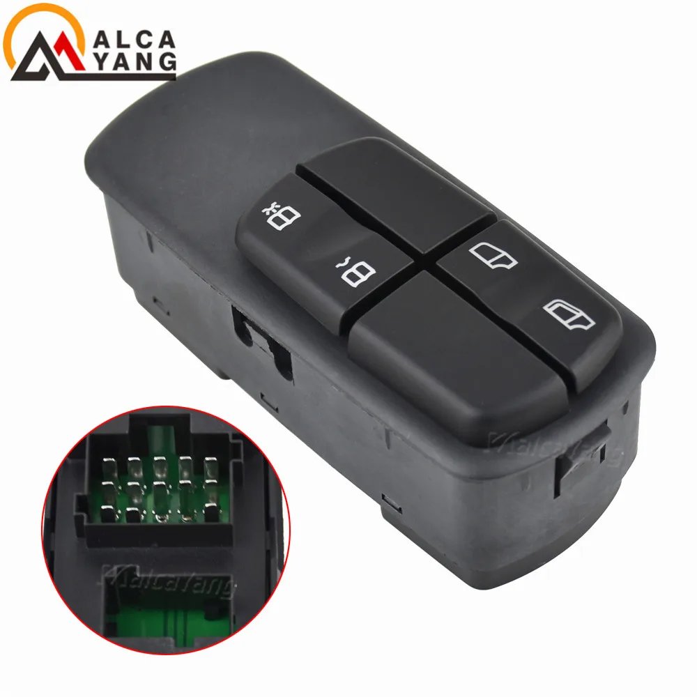 مفتاح نافذة الطاقة الكهربائية لمرسيدس بنز ، اكسسوارات السيارات ، شاحنة ، Axor ، Schown ، A0025452013 ، 0025452013