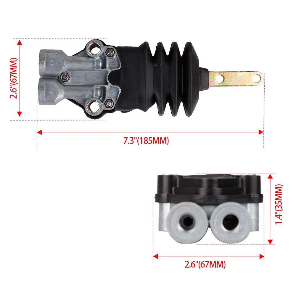 صمام التحكم في الارتفاع RASTP لصمام تسوية التعليق الهوائي لسيارة سكانيا مرسيدس بنز 4640070100   RS-TS032