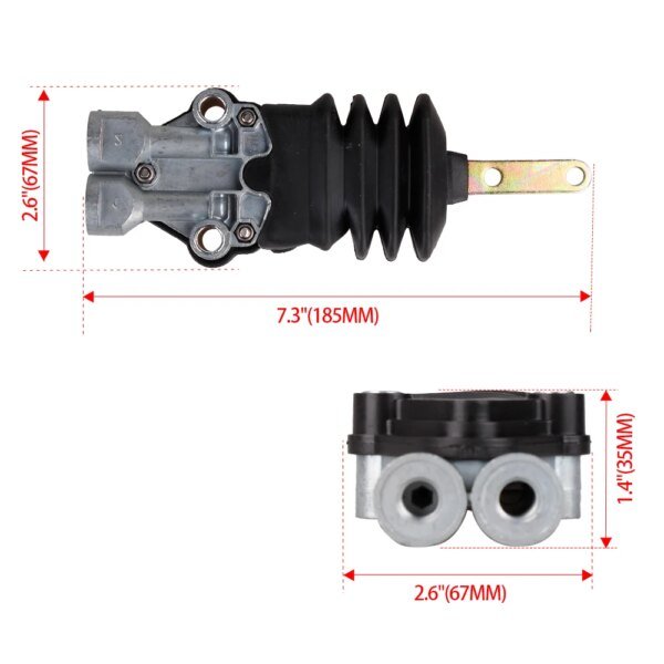 صمام التحكم في الارتفاع RASTP لصمام تسوية التعليق الهوائي لسيارة سكانيا مرسيدس بنز 4640070100   RS-TS032