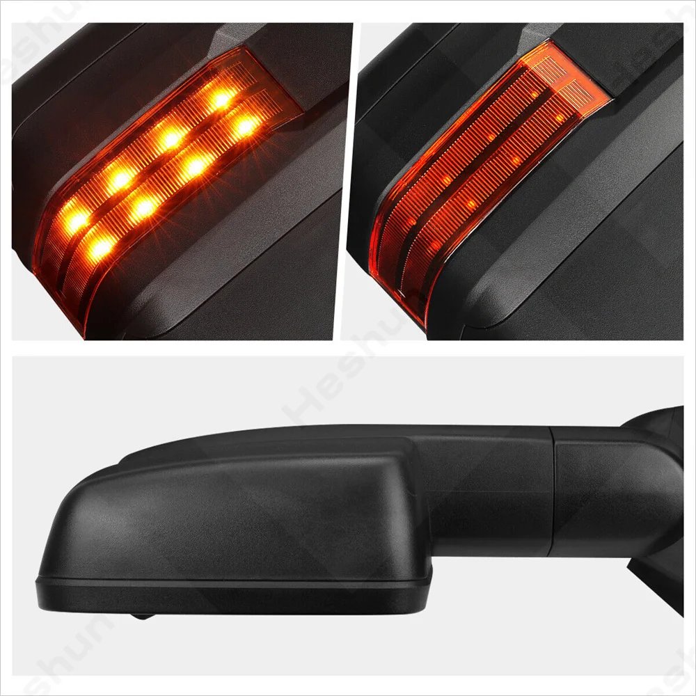 زوج المرايا سحب ل تشيفي جي إم سي الضواحي ، الجانب مرآة الرؤية الخلفية ، C1500 ، K1500 ، C2500 ، C3500 ، K2500 ، K3500 ، 1988 -1998 ، يوكون تاهو ، السترة