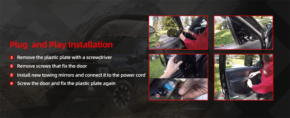 زوج المرايا سحب ل تشيفي جي إم سي الضواحي ، الجانب مرآة الرؤية الخلفية ، C1500 ، K1500 ، C2500 ، C3500 ، K2500 ، K3500 ، 1988 -1998 ، يوكون تاهو ، السترة