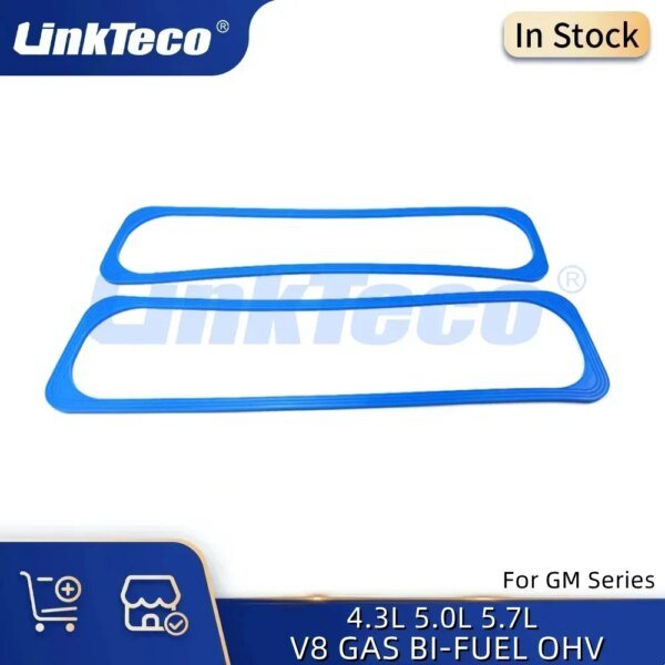 مجموعة حشية غطاء صمام المحرك ، جي إم سي ، شيفروليه ، بليزر ، كامارو ، كاديلاك ، إسكاليد ، بونتياك ، 4.3 ، 5.0 ، 5.7 لتر ، V8 ، غاز ، BI-FUEL ، OHV ، 86-02