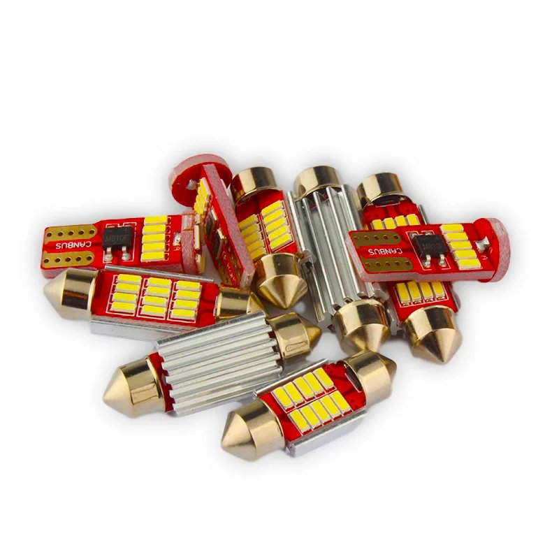 MDNG Canbus LED الداخلية خريطة قبة مصابيح إضاءة صندوق السيارة عدة لجي إم سي سي سييرا 1500 2500HD 3500HD 2000-2011 2012 2013 اكسسوارات السيارات