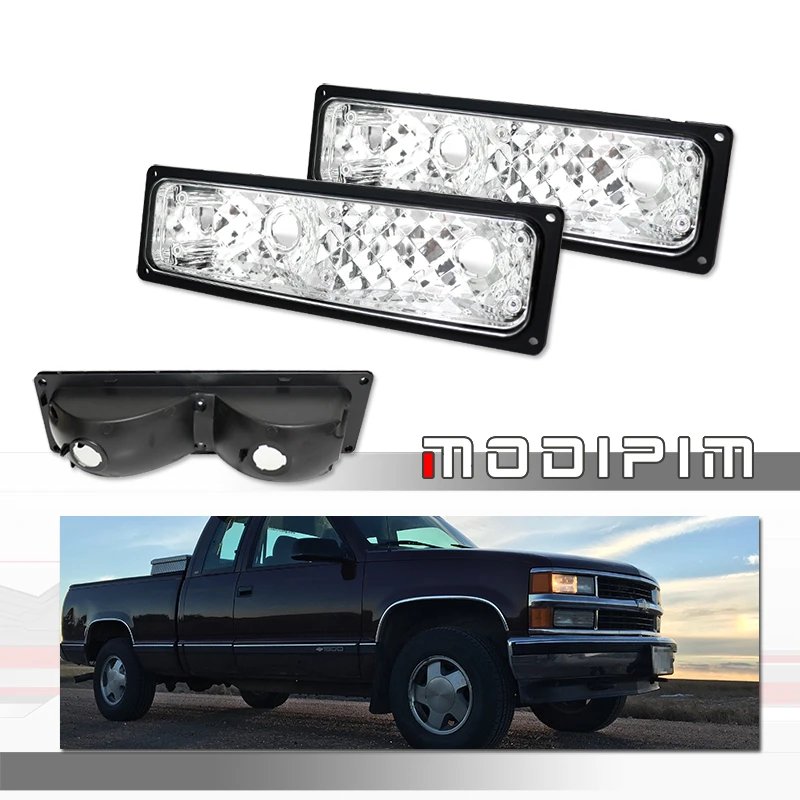 المصد الأمامي للسيارة بدوره مصباح إشارة ، العلب ل جي إم سي الضواحي تاهو و سيلفرادو ، 1500 ، 2500 ، 3500 ، 1500