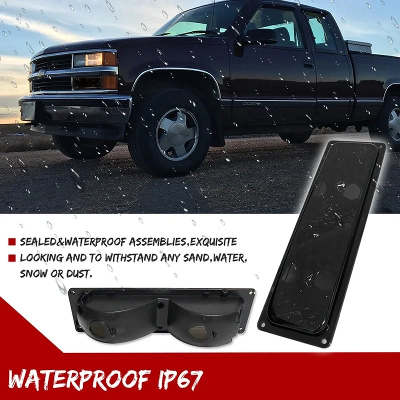 المصد الأمامي للسيارة بدوره مصباح إشارة ، العلب ل جي إم سي الضواحي تاهو و سيلفرادو ، 1500 ، 2500 ، 3500 ، 1500