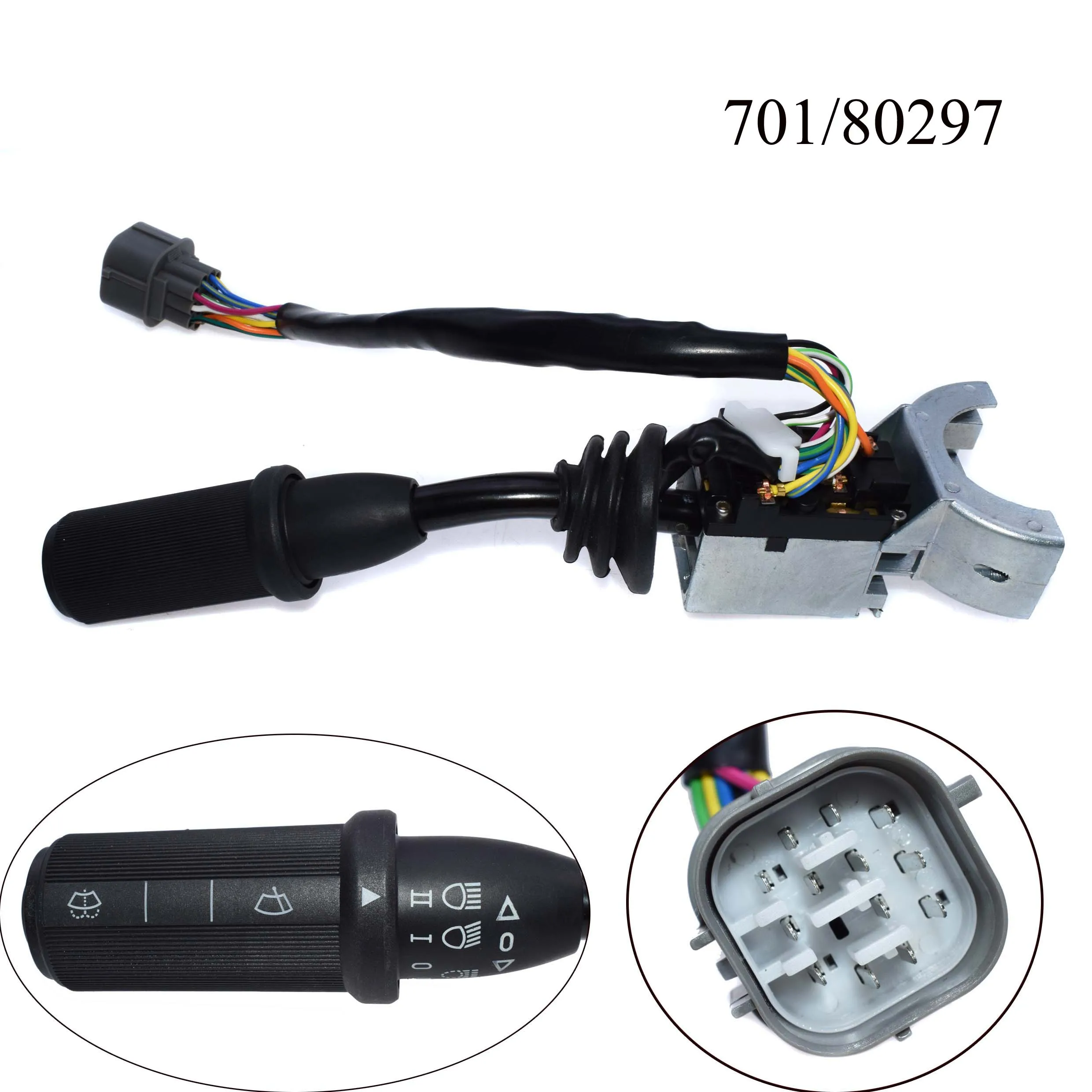 عمود الرافعة الأمامية والعكسية مفتاح ممسحة الضوء لـ JCB 3C 3D 3CX 3D 1400B 1550B 1600B 1700B 214 215 216 217 لودر حفار عمود الرافعة الأمامية والعكسية مفتاح ممسحة الضوء لـ JCB 3C 3D 3CX 3D 1400B 1550B 1600B 1700B 214 215 216 217 لودر حفار