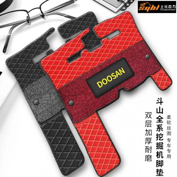 ل حفارة Doosan دايو الكلمة حصيرة DX DH55 60 130 150 220 215 225 260 سيارة أجرة مكافحة الأوساخ المضادة للانزلاق السجاد مكافحة الأوساخ حصيرة