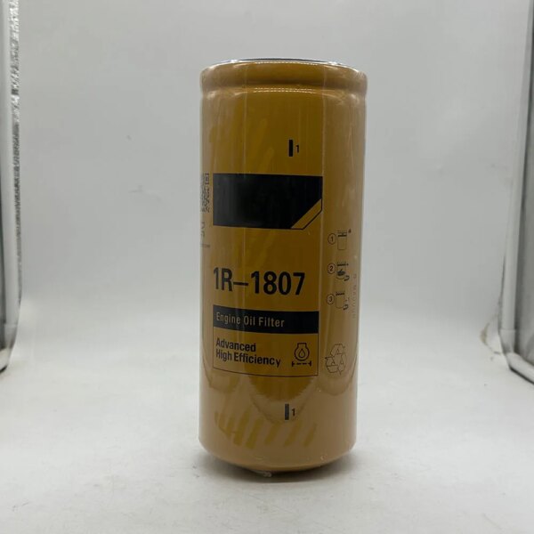مرشح زيت متقدم عالي الكفاءة لـ CAT ، 1R-1807 ، 1R1807 ، 235B ، 312D ، 320B ، 320D ، 322B ، 324D ، 325D ، 328D ، 329D ، 330D