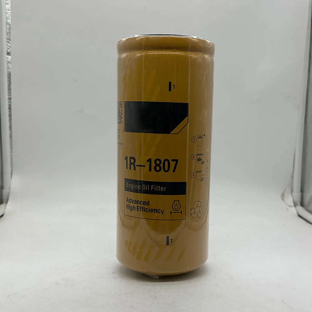 مرشح زيت متقدم عالي الكفاءة لـ CAT ، 1R-1807 ، 1R1807 ، 235B ، 312D ، 320B ، 320D ، 322B ، 324D ، 325D ، 328D ، 329D ، 330D