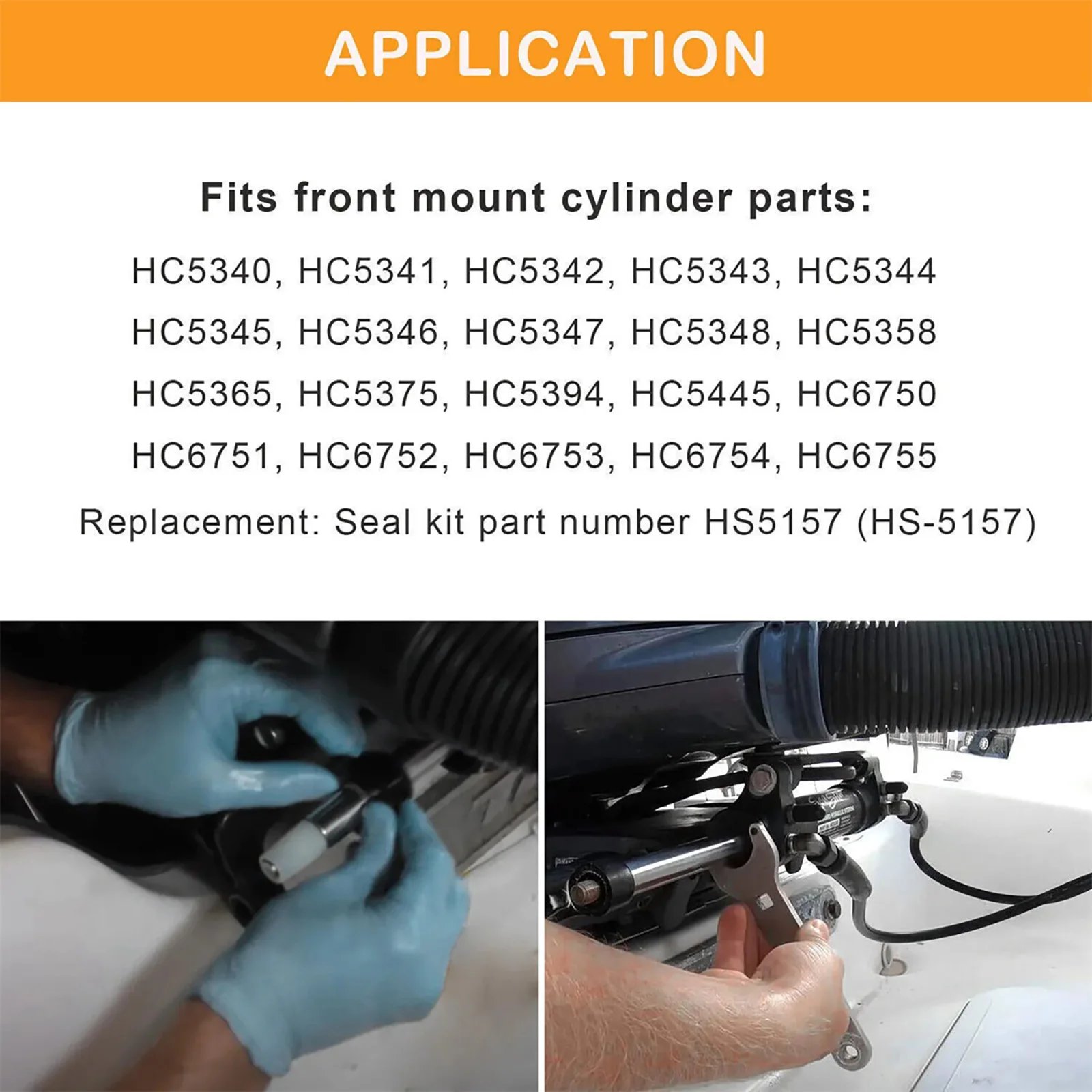 مجموعة ختم أسطوانة التوجيه الهيدروليكية الأمامية ، إكسسوارات سيارة ، Seastar HC5340 ، HC5342 ، HC5347 ، HC5365 ، HC5394 ، HS5157 ، مجموعة واحدة