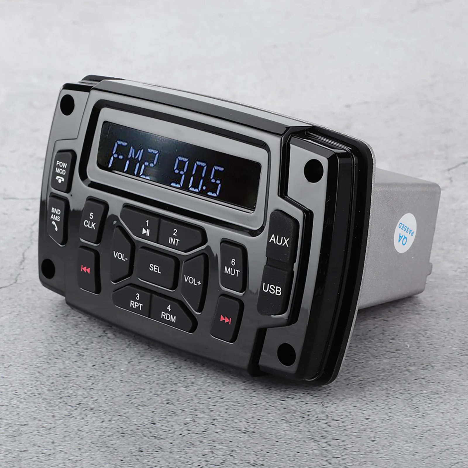 مشغل MP3 مقاوم للماء لليخت البحري ، FM ، AM ، راديو ، ستيريو متعدد الوظائف ، مستقبل بلوتوث ، 12 فولت
