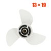 المروحة 13x19 لمحركات ياماها الخارجية 50HP 60HP 75HP 80HP 115HP 130HP الألومنيوم 15 سن Spline RH 6E5-45941-00-EL