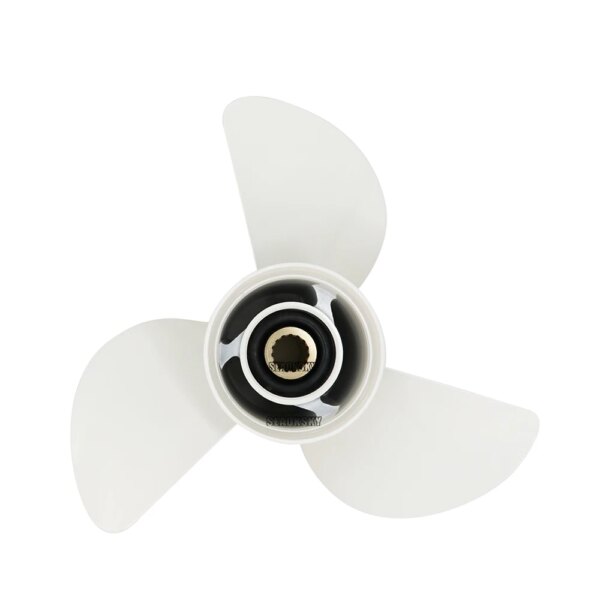 المروحة 13x19 لمحركات ياماها الخارجية 50HP 60HP 75HP 80HP 115HP 130HP الألومنيوم 15 سن Spline RH 6E5-45941-00-EL