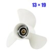 المروحة 13x19 لمحركات ياماها الخارجية 50HP 60HP 75HP 80HP 115HP 130HP الألومنيوم 15 سن Spline RH 6E5-45941-00-EL