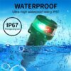 قارب البحرية كاياك المحمولة الملاحة Led مصباح جميع الجولة متعددة ضوء اللون محولات ضوء بطاريات AA (غير المدرجة)