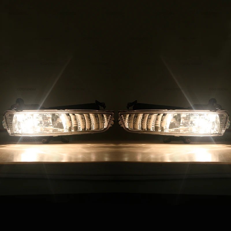 أضواء سيارة أمامية DRL مصباح الضباب لشركة هيونداي أكسنت 2006-2010 مصباح إضاءة القيادة المصد الأمامي الضباب الخفيف 92201-1E000 92202-1E000