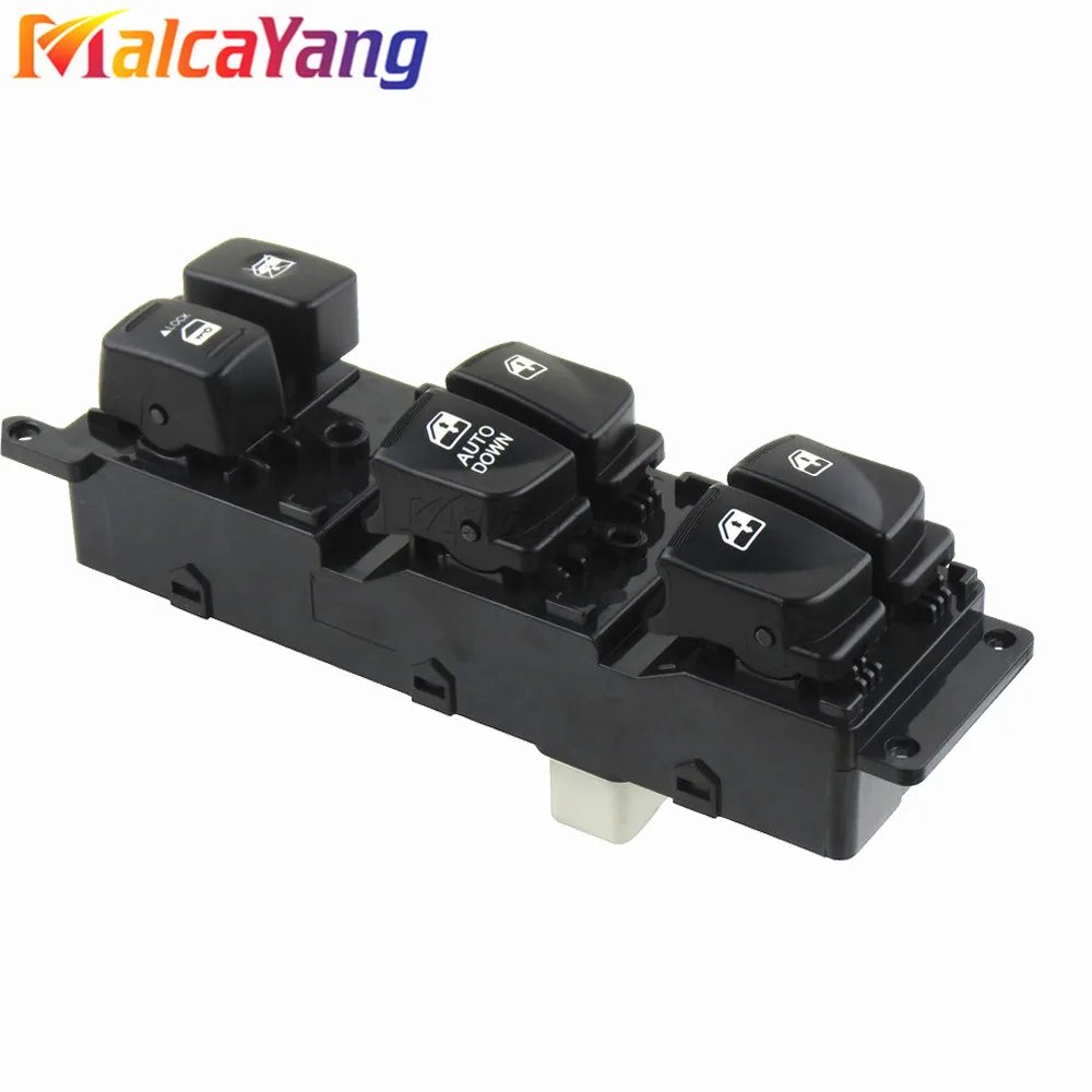 رافع كهربائي لنوافذ السيارة مفتاح تحكم رئيسي ، هيونداي اكسنت 2007 2008 2009 2010 93570-1E110 935701E110 93580-1E000