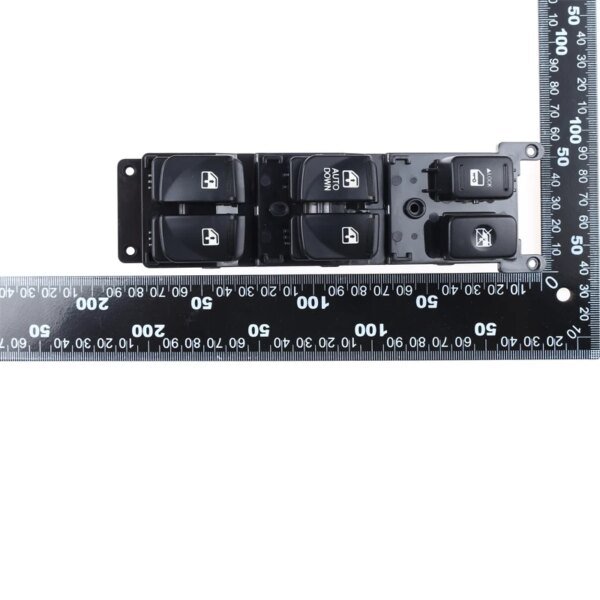 رافع كهربائي زجاج مفرد ، زر مفتاح تحكم لهيونداي أكسنت ، 93570-1110 93580-1000 e935701e110