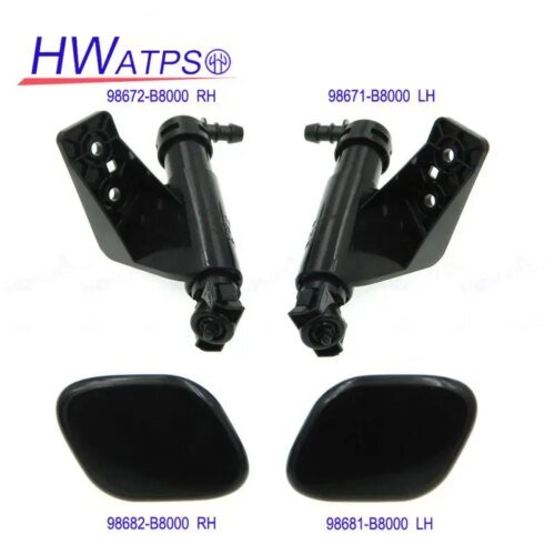 98682-B8000(RH) 98681-B8000(LH) المصباح رذاذ الماء فوهة غسالة المحرك لشركة هيونداي سانتا في جراند سان DM 3.3L 2012-2016