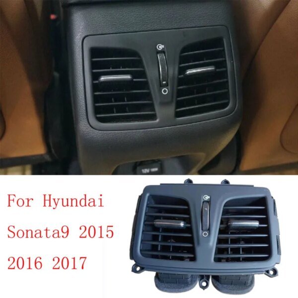 تكييف الهواء الخلفي هيونداي سوناتا 9 تنفيس ، بمسند ذراع صندوق ، ملحقات السيارة