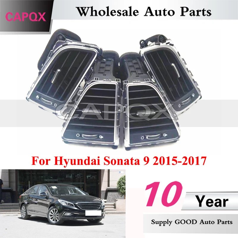 منفذ مكيف هواء من CAPQX لهيونداي Sonata 9 2015 2016 2017 منفذ مكيف هواء لوحة القيادة فتحة تهوية مكيف هواء منفذ مكيف هواء من CAPQX لهيونداي Sonata 9 2015 2016 2017 منفذ مكيف هواء لوحة القيادة فتحة تهوية مكيف هواء